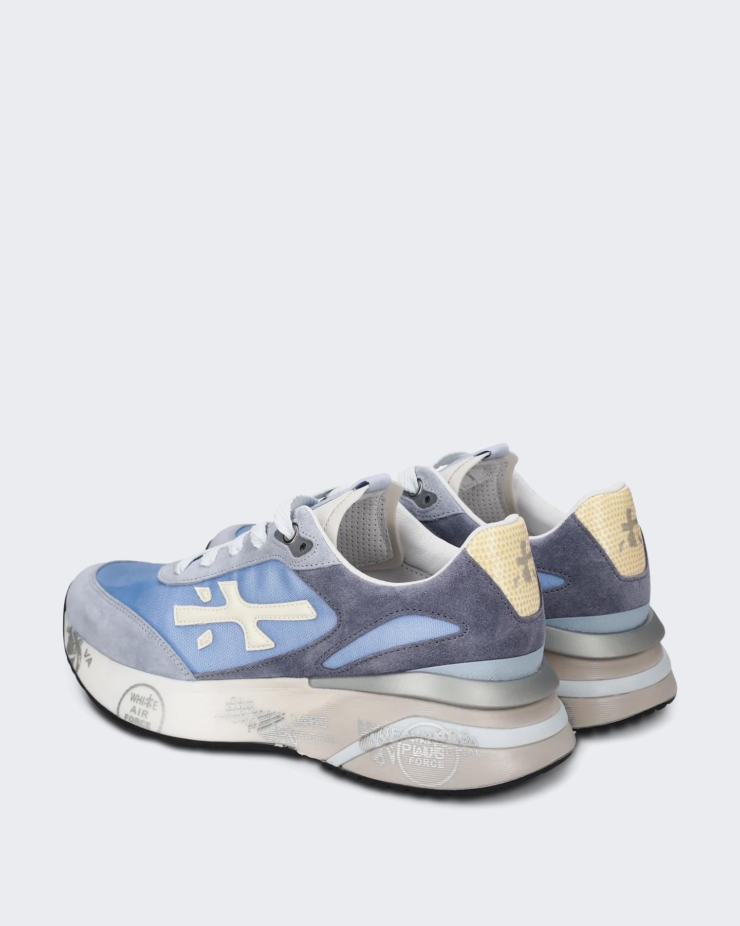 Premiata Dames Moerun Sneaker Blauw