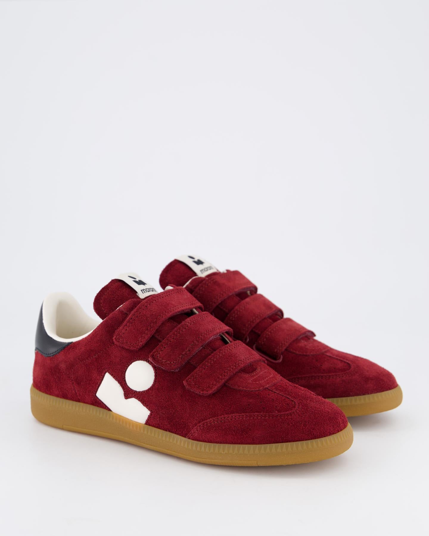 Dames Beth Sneaker Suede Rood
