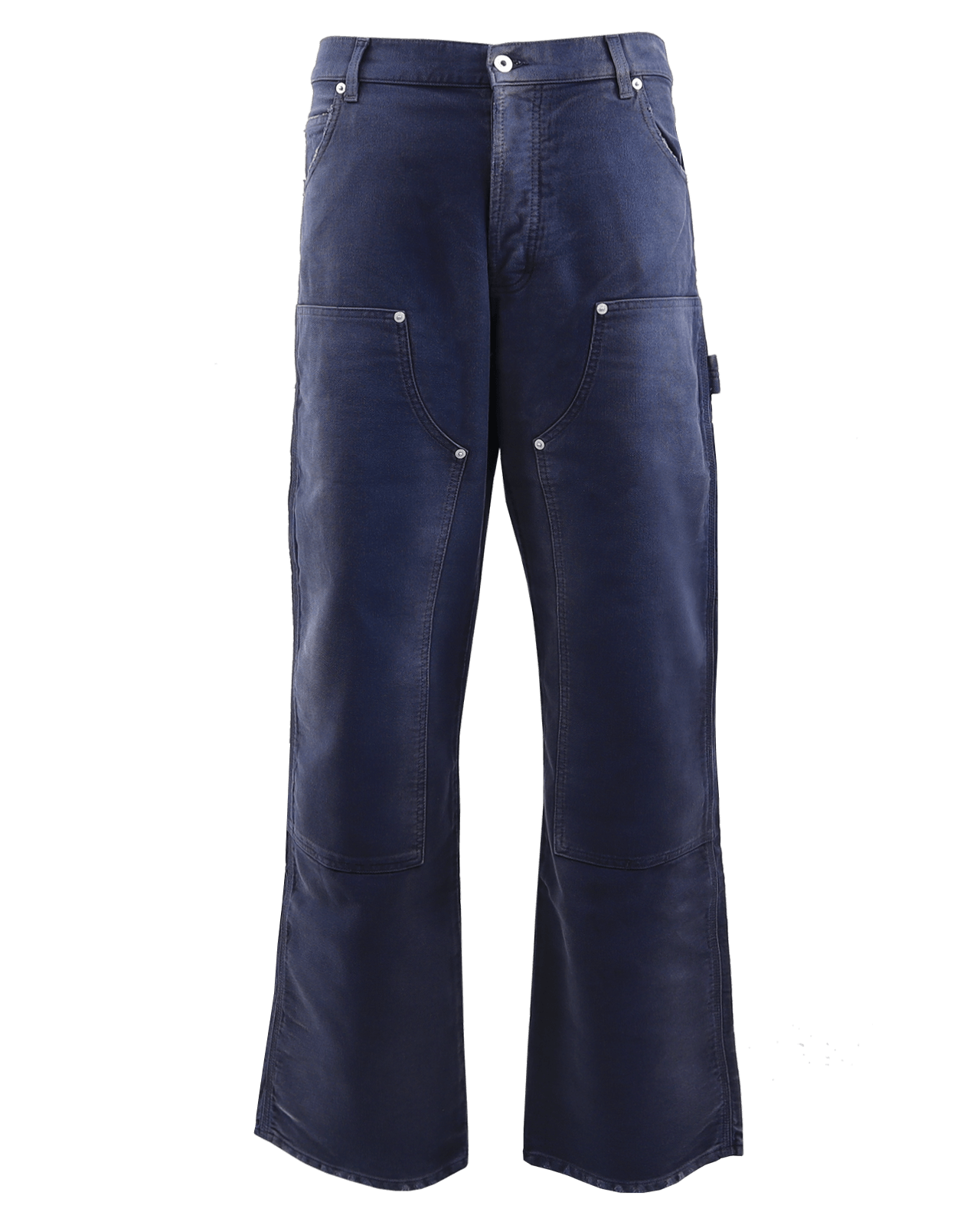 Men Distressed carpenter blue