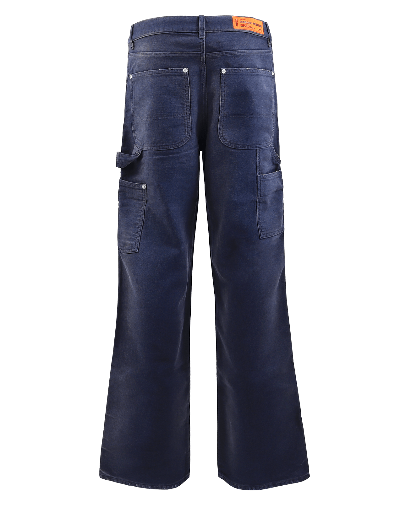 Men Distressed carpenter blue