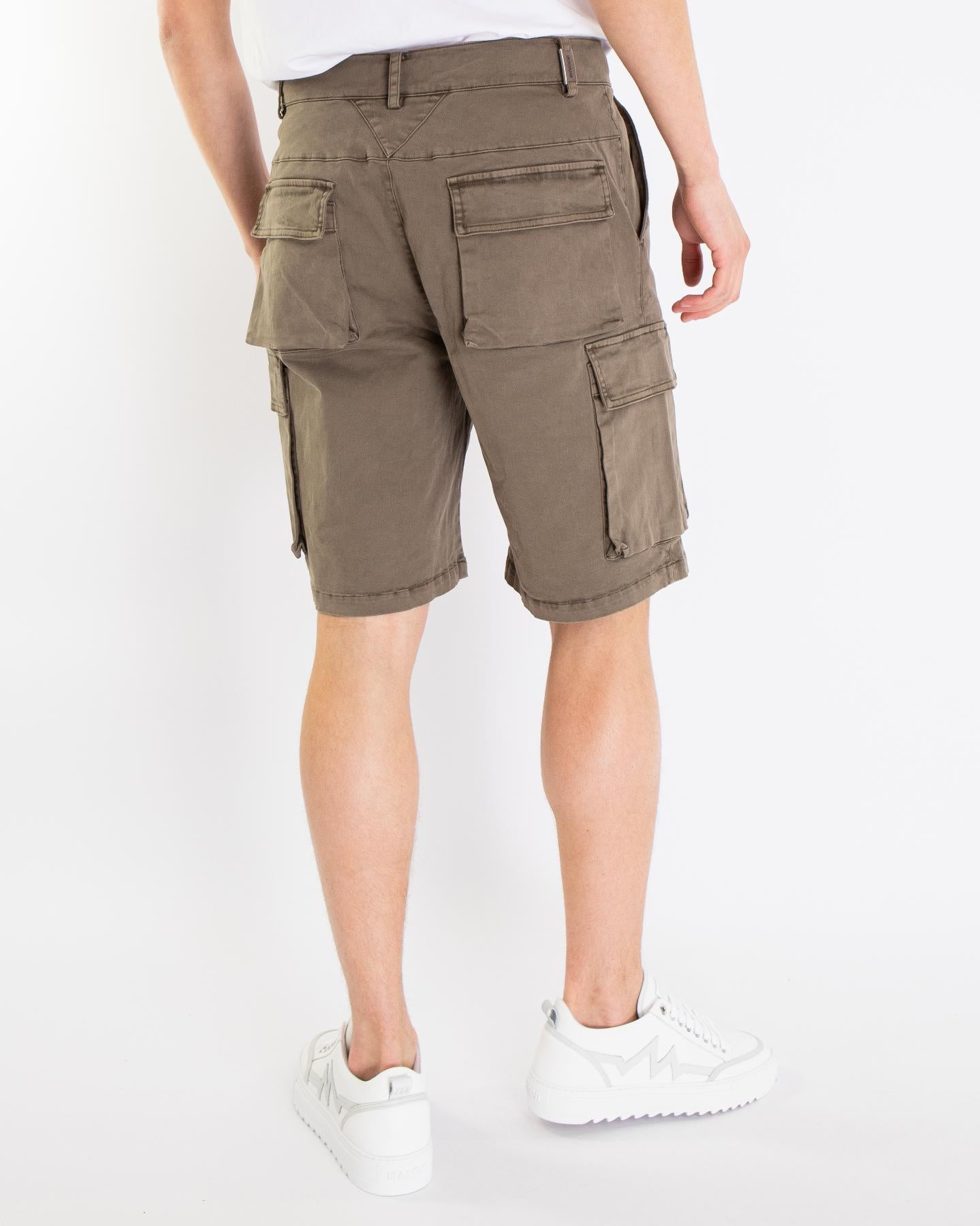 Men Washed Cargo Short