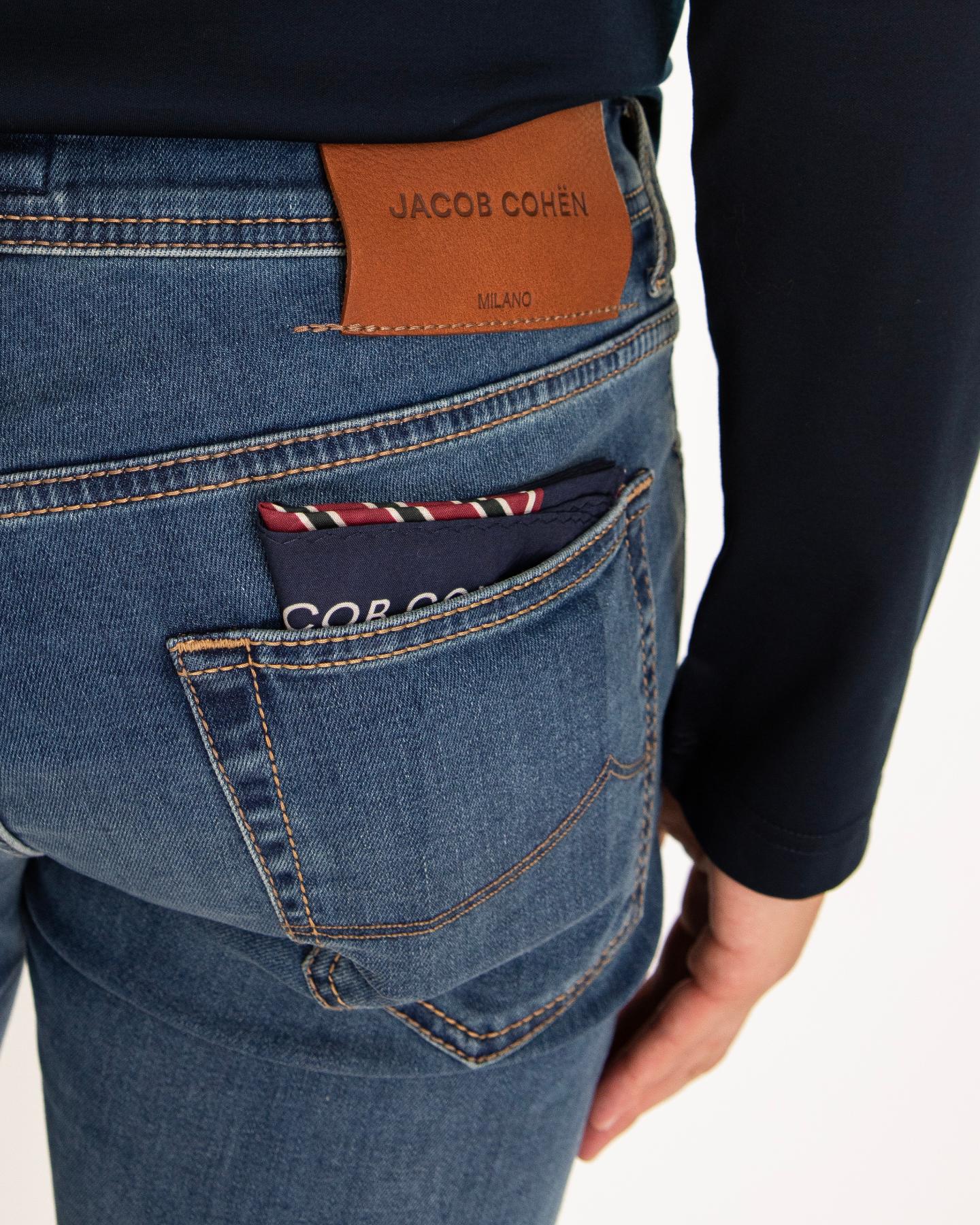 Heren Nick Slim Jeans Blauw