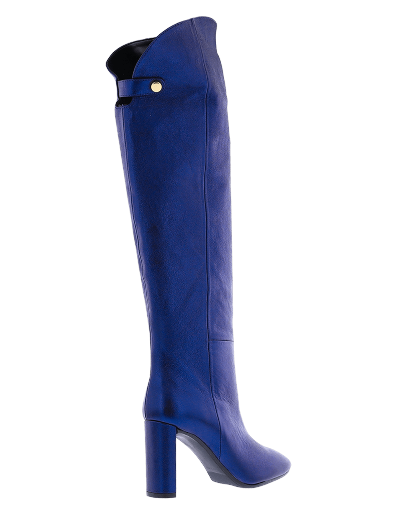 Women Chic cosmo long blue/metallic