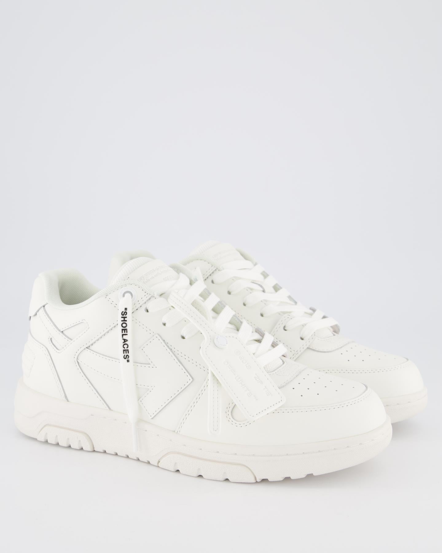 Men Out of Office White leather