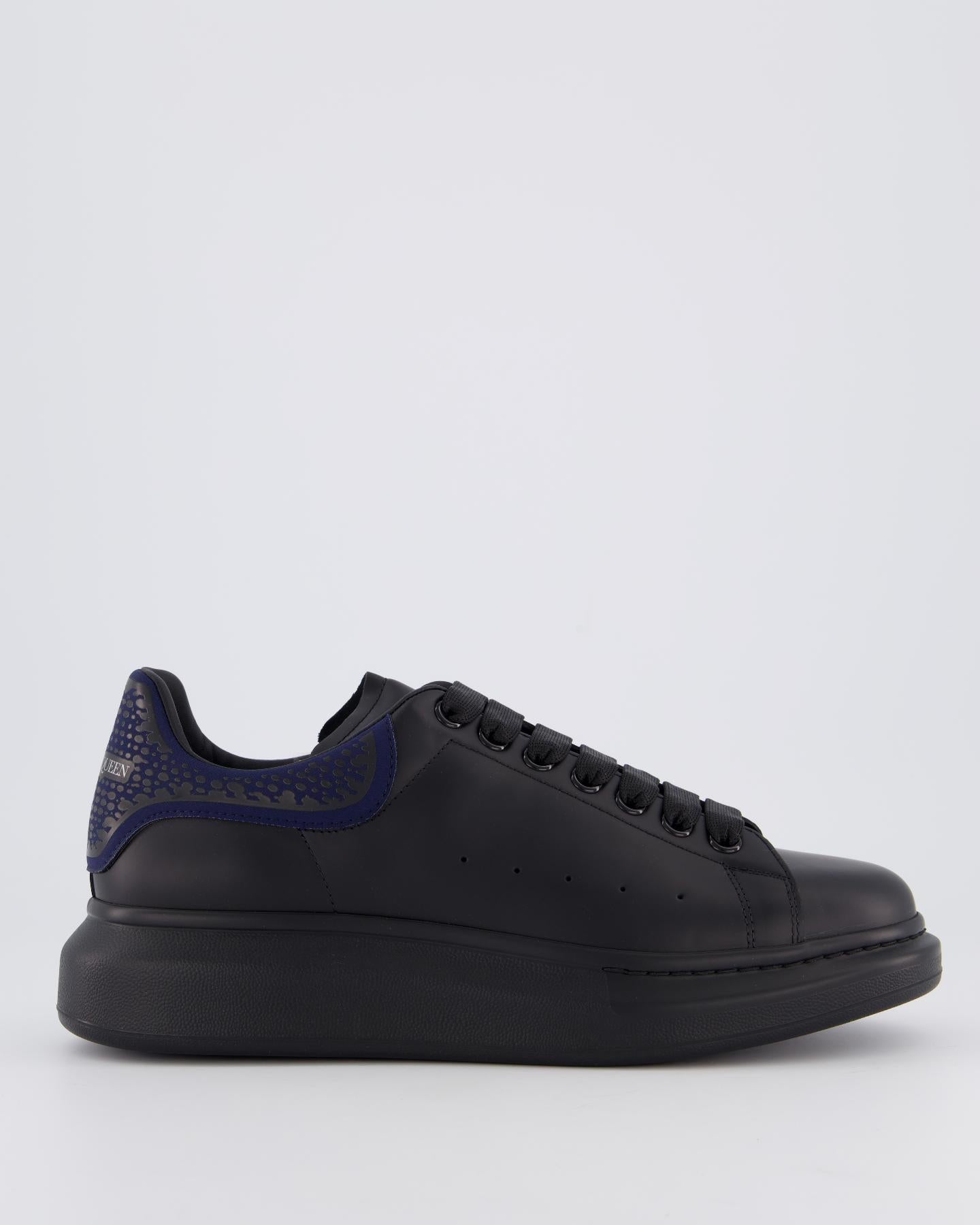 Heren Oversized Sneaker Zwart/Blauw