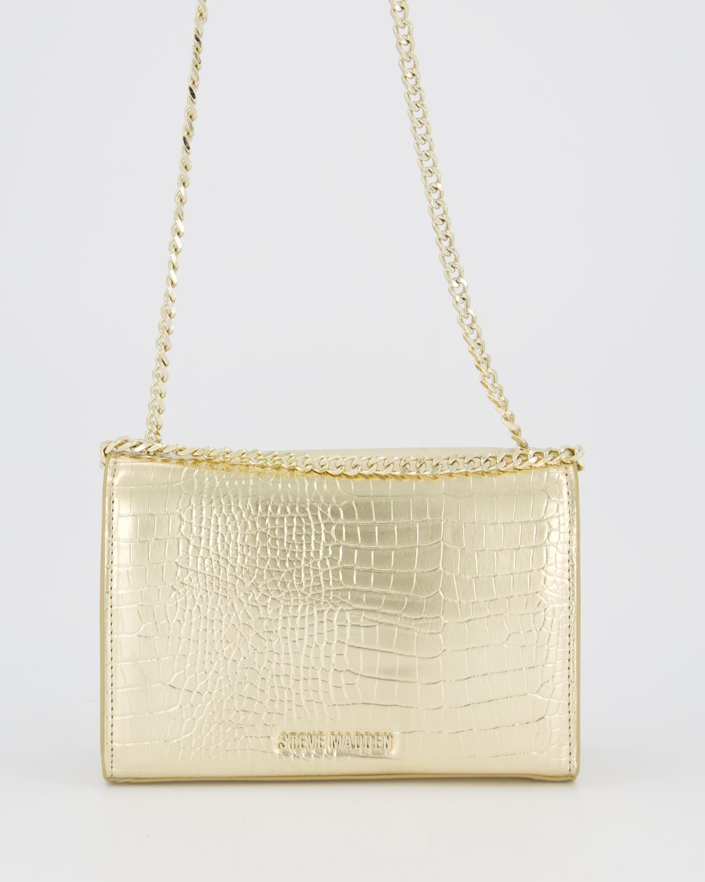 Dames Bramone Tas Goud Metallic