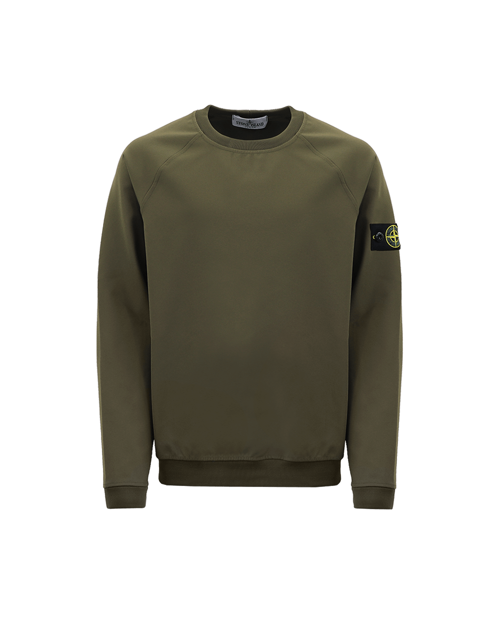 Stone island khaki sweatshirt sales