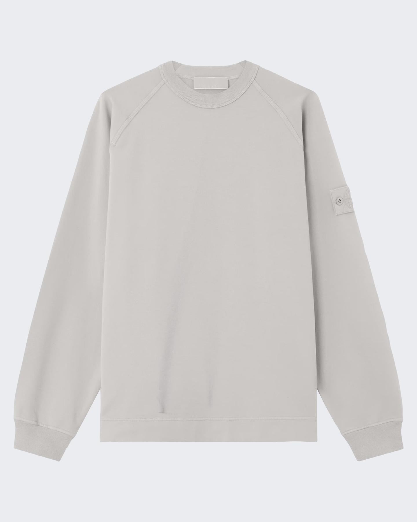 Heren Ghost Logopatch Sweater Grijs