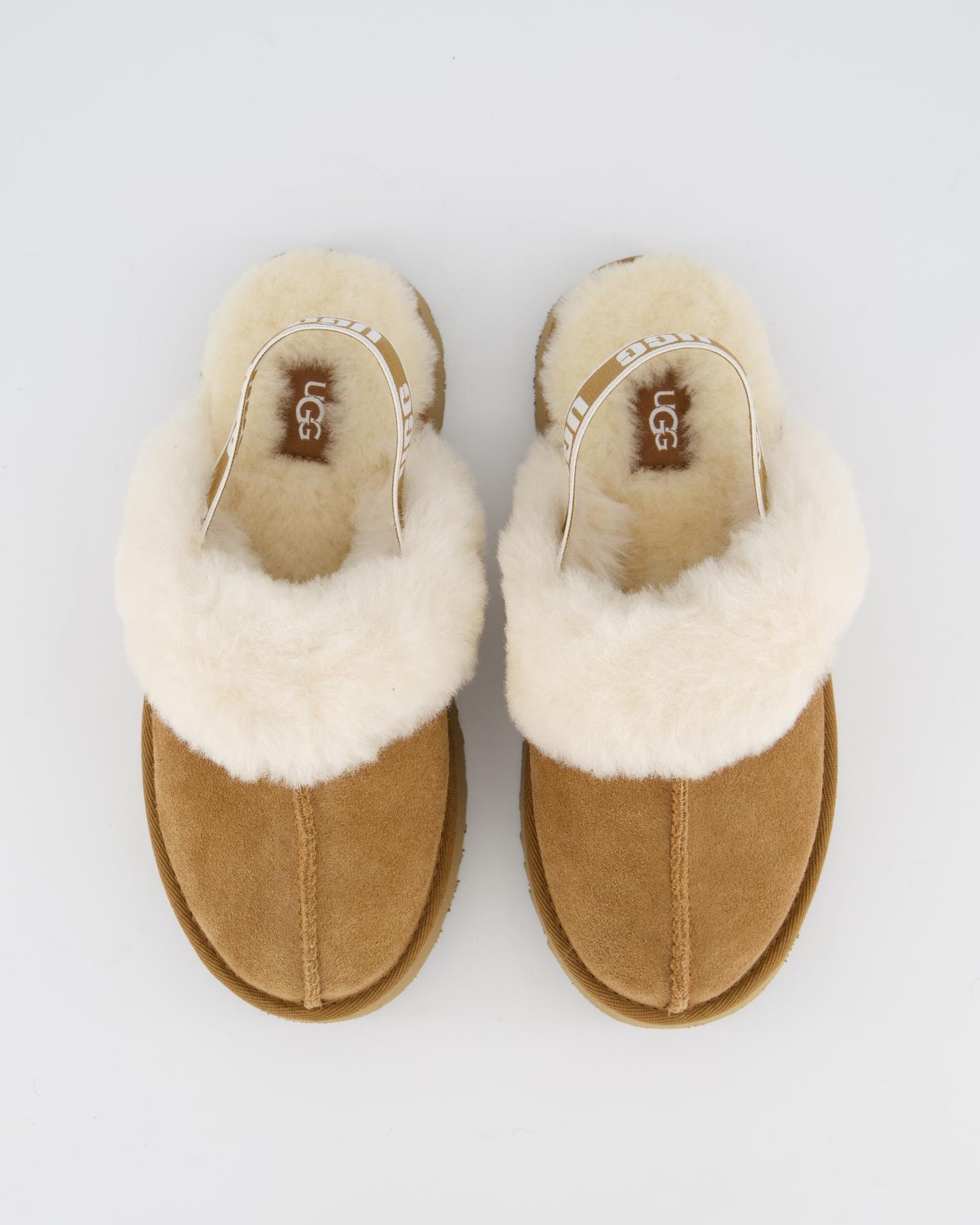 UGG Kids Funkette Sandaal Chestnut – foto 3