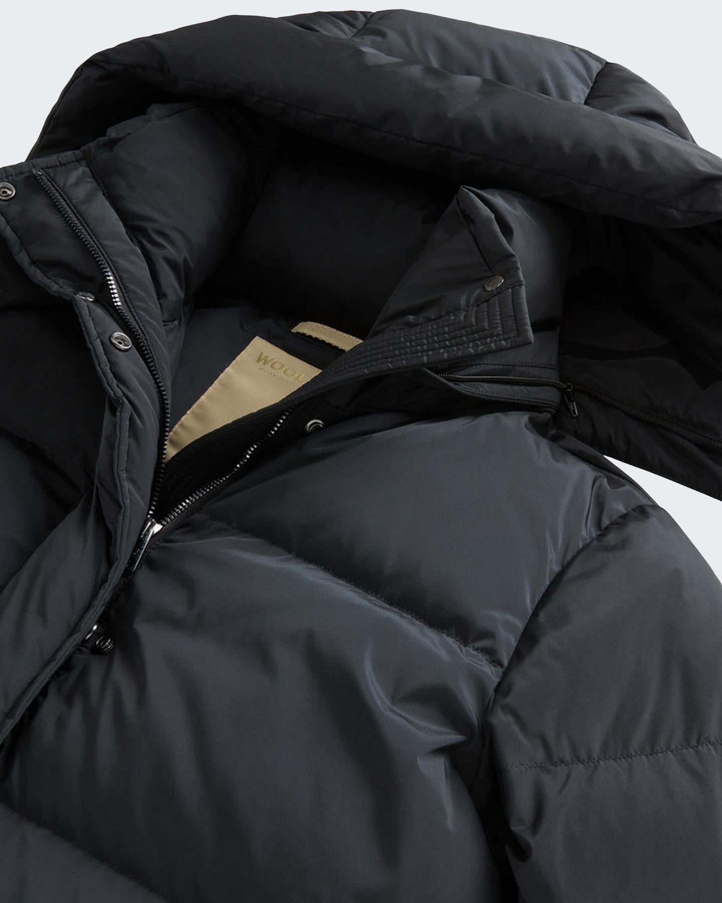 Dames Kelly Long Parka Zwart
