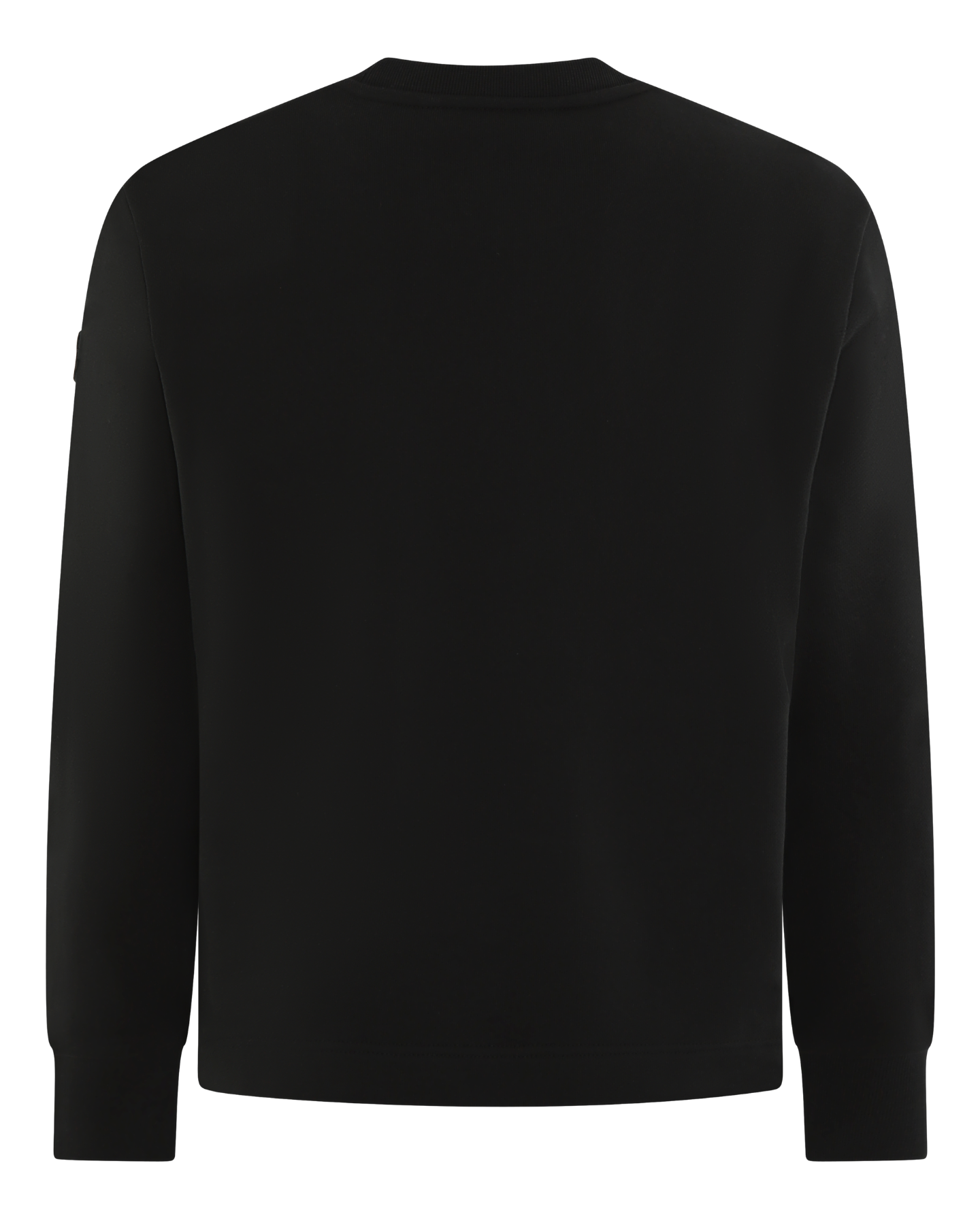 Heren Logo patch Sweater Zwart