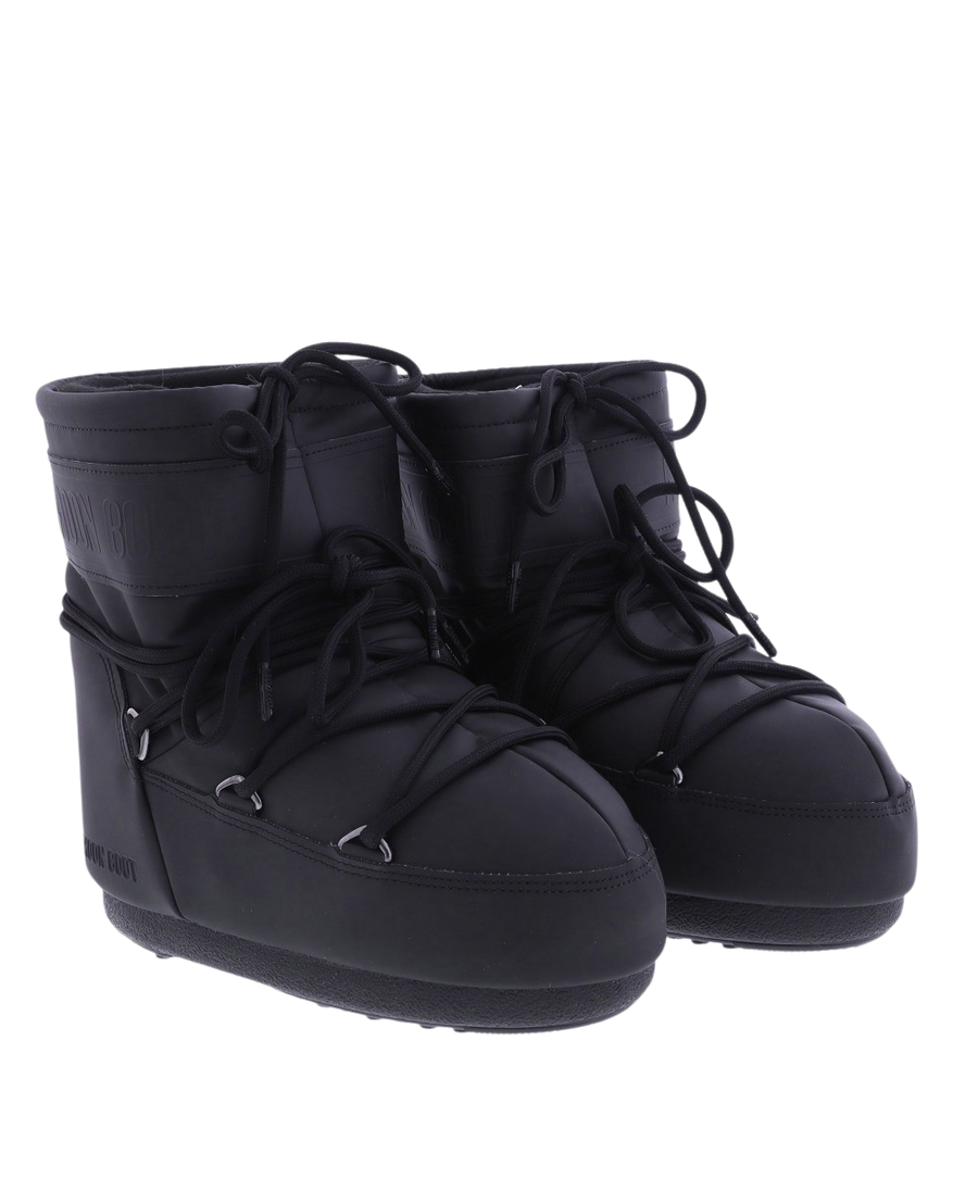 Women Moon Boot Icon Black