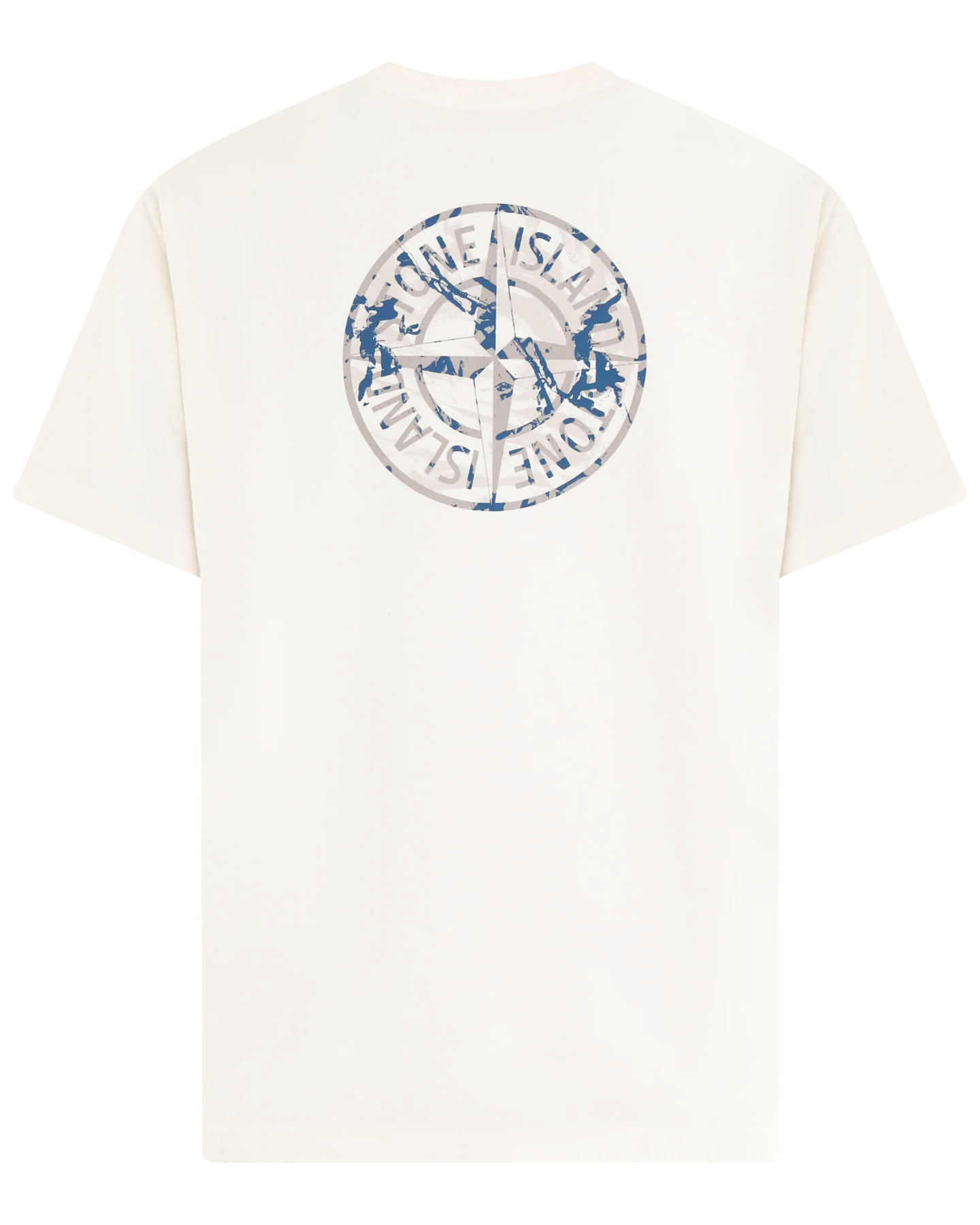Heren Compass Logo T-Shirt Wit
