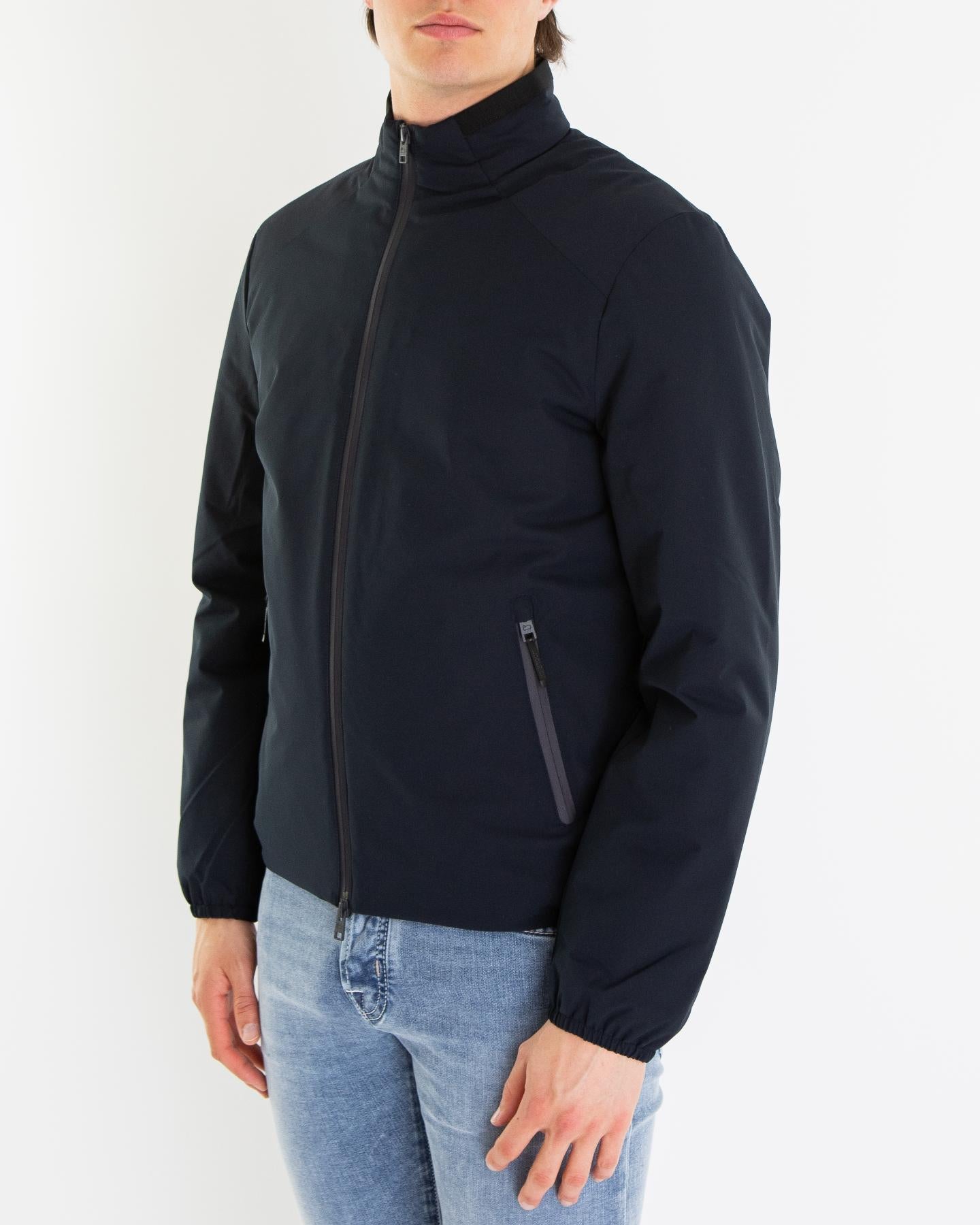 Heren TwoLayers Sailing Bomber Blauw