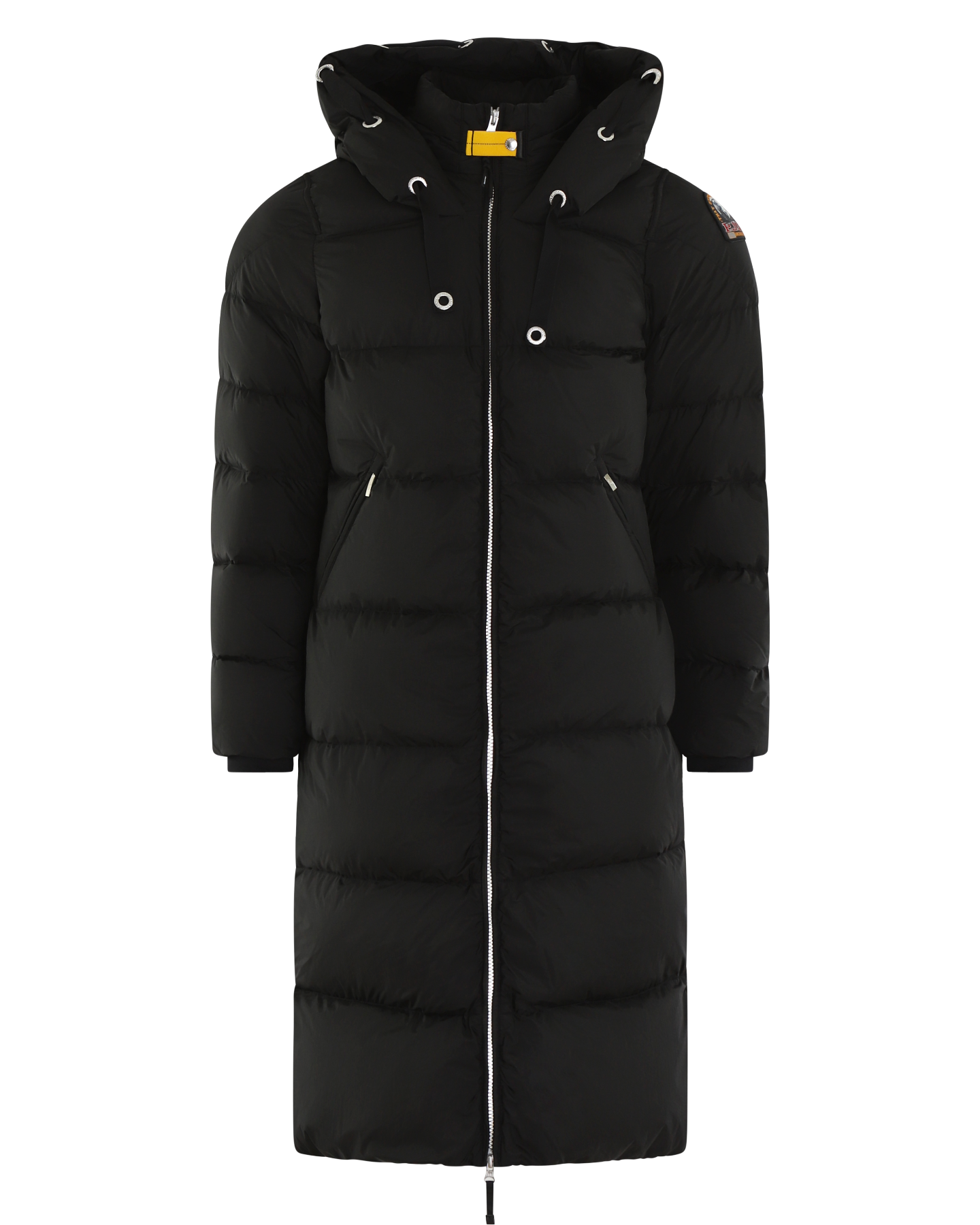 Dames Panda Long Jacket Zwart