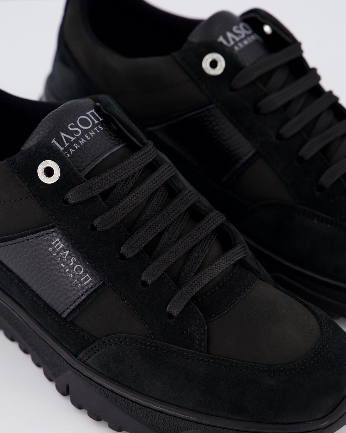 Heren Tia Runner Sneaker Zwart