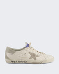 Golden Goose Heren Super-Star Sneaker Wit/Grijs — huidige kleur
