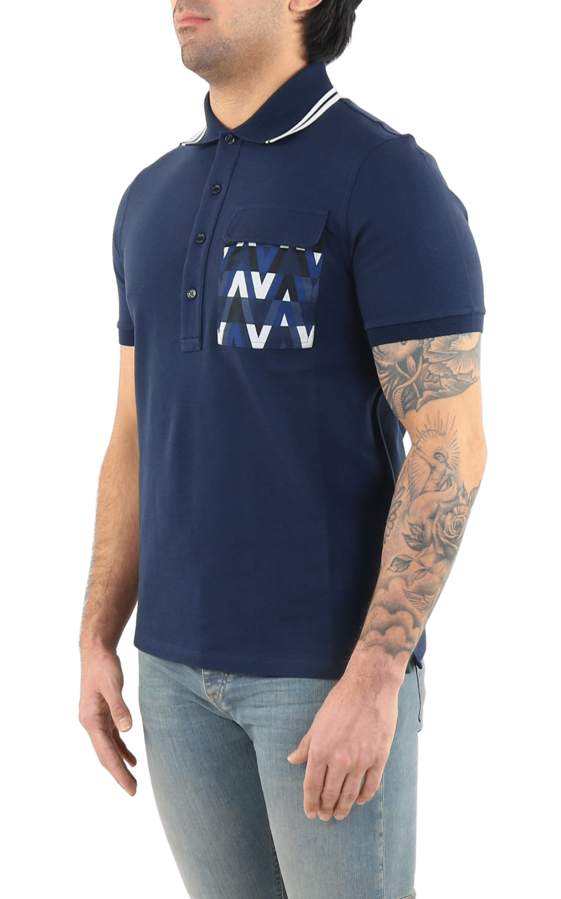 Men Polo Jersey, Regular, Tasca Ny