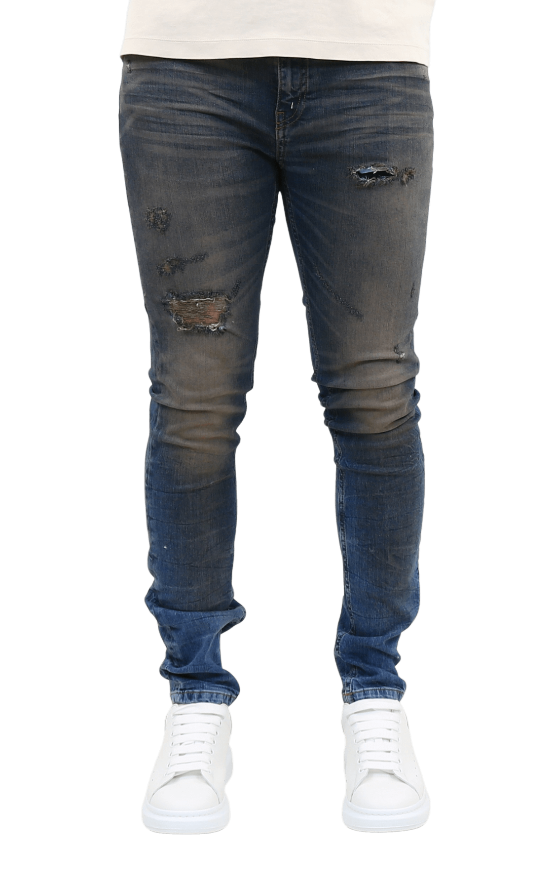 Men Destroyer Skinny Jeans