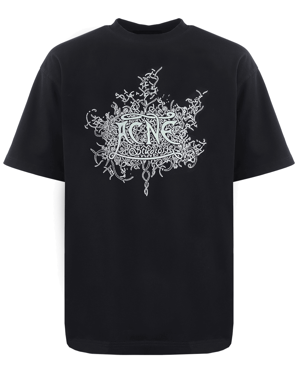 Men Glow in the dark logo black