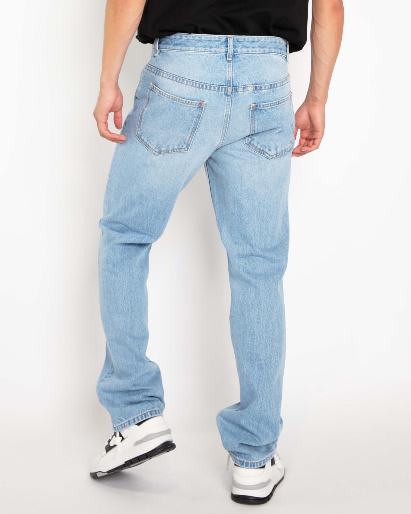 Men Trousers blue