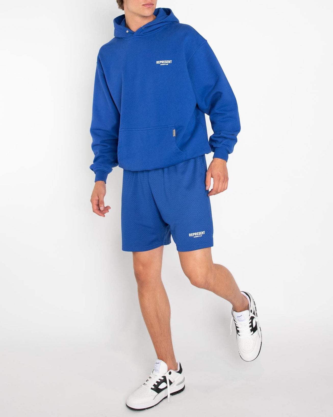 Represent Heren Owners Club Mesh Short Blauw – foto 6