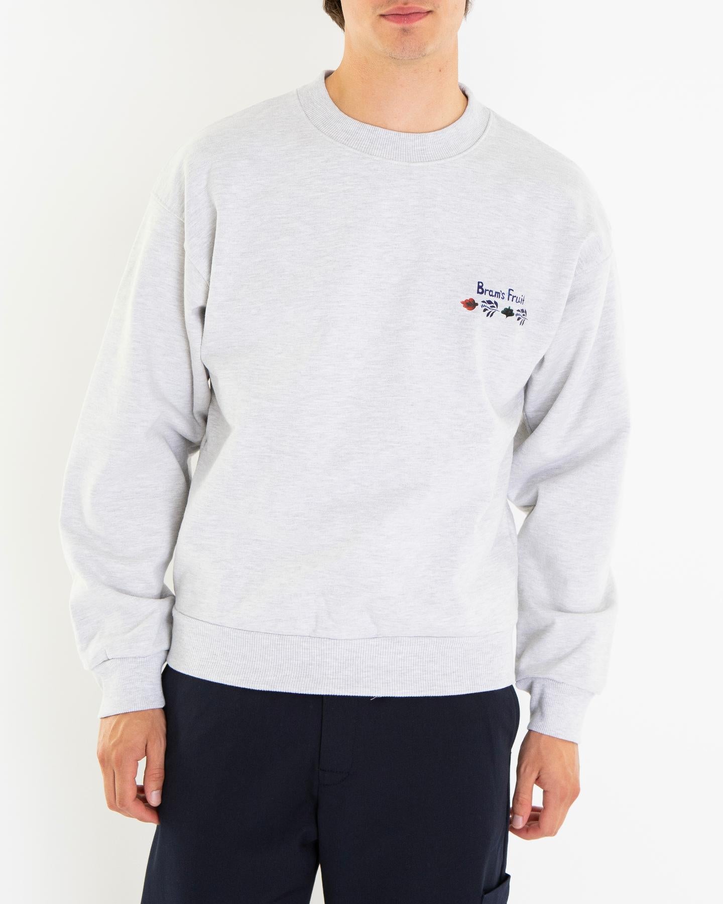 Heren Flora Sweater Grijs