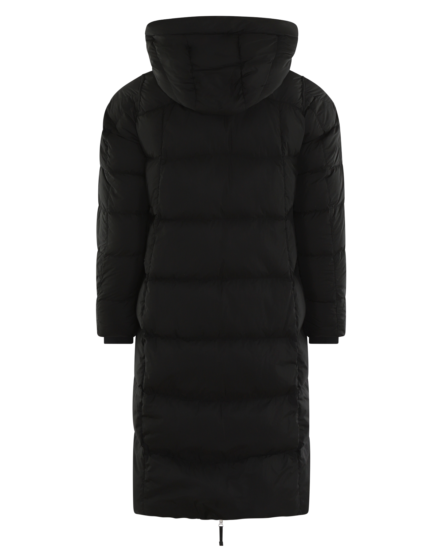 Dames Panda Long Jacket Zwart