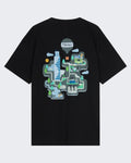 Men's Festival Map T-Shirt — huidige kleur