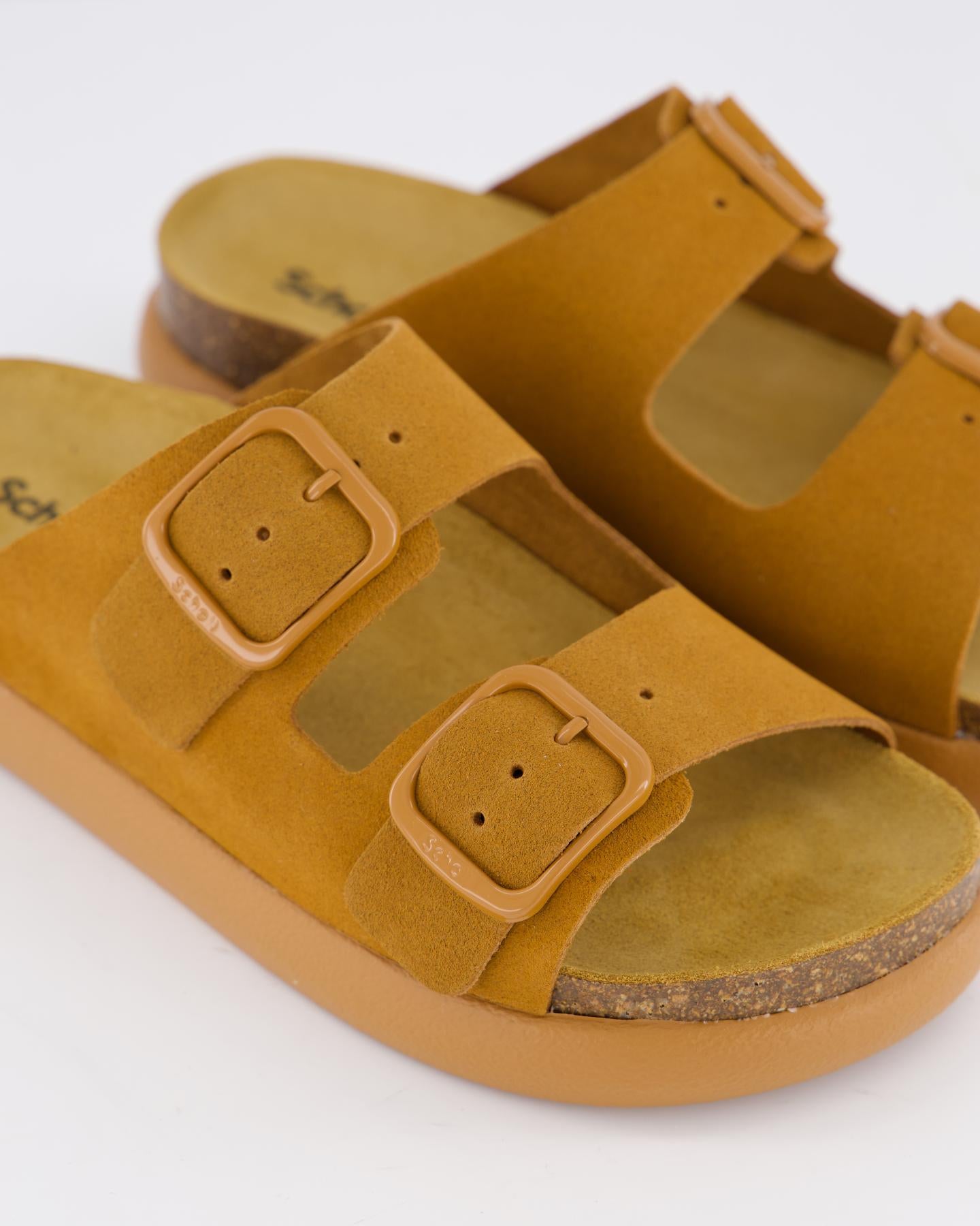 Dames Noelle Chunky Slipper Cognac