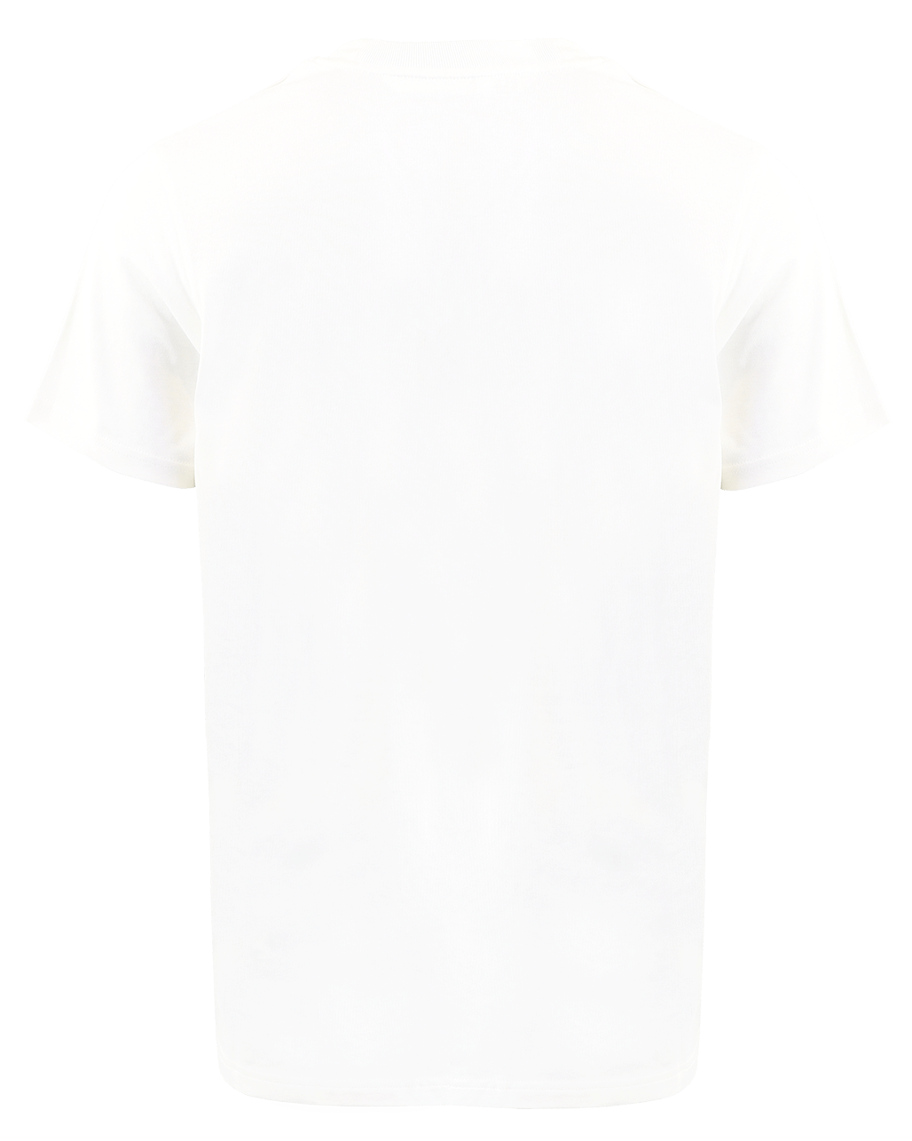 Men Logo-Patch Cotton White