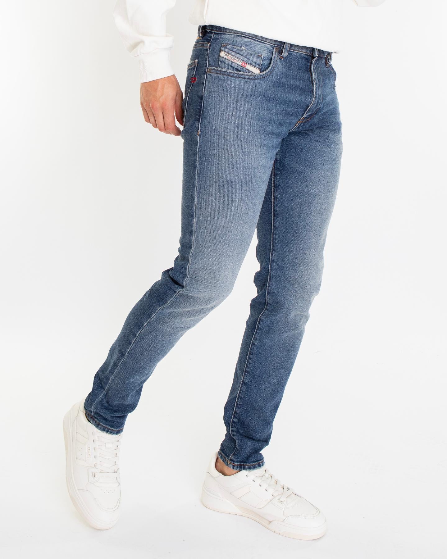 Heren 2019 D-Strukt L.32 Jeans Blauw