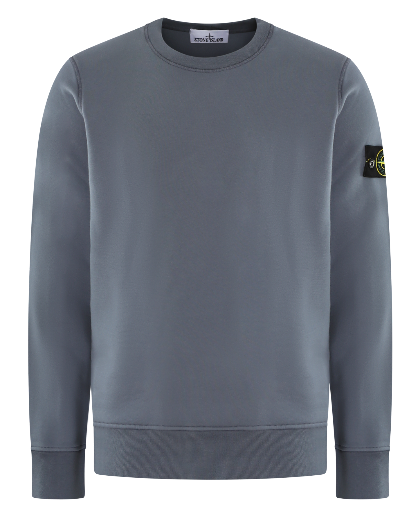 Heren Logo-patch Sweater Blauw