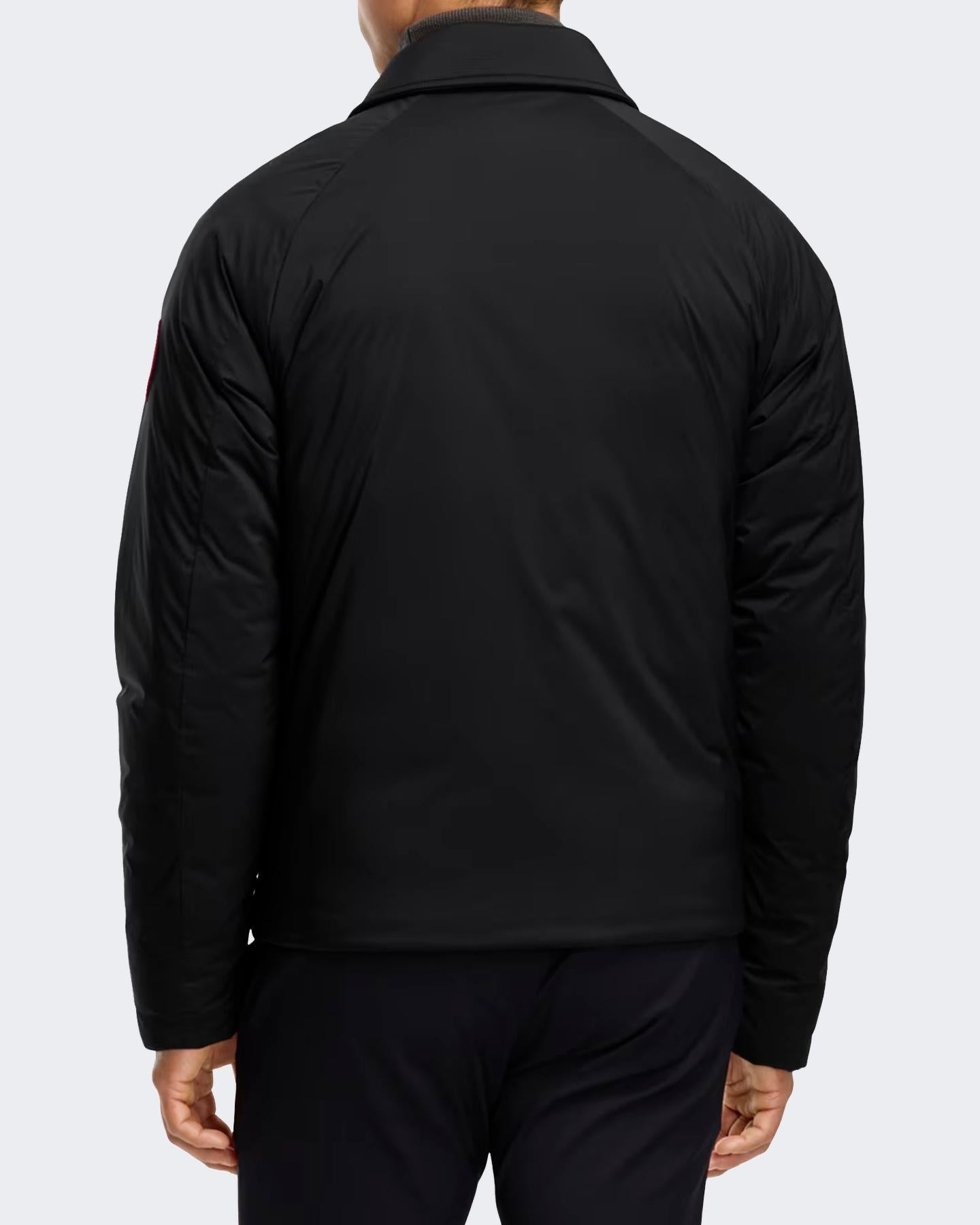 Heren Lodge Coach Jacket Zwart