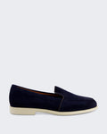 Santoni Women's Malibu Loafer Blue