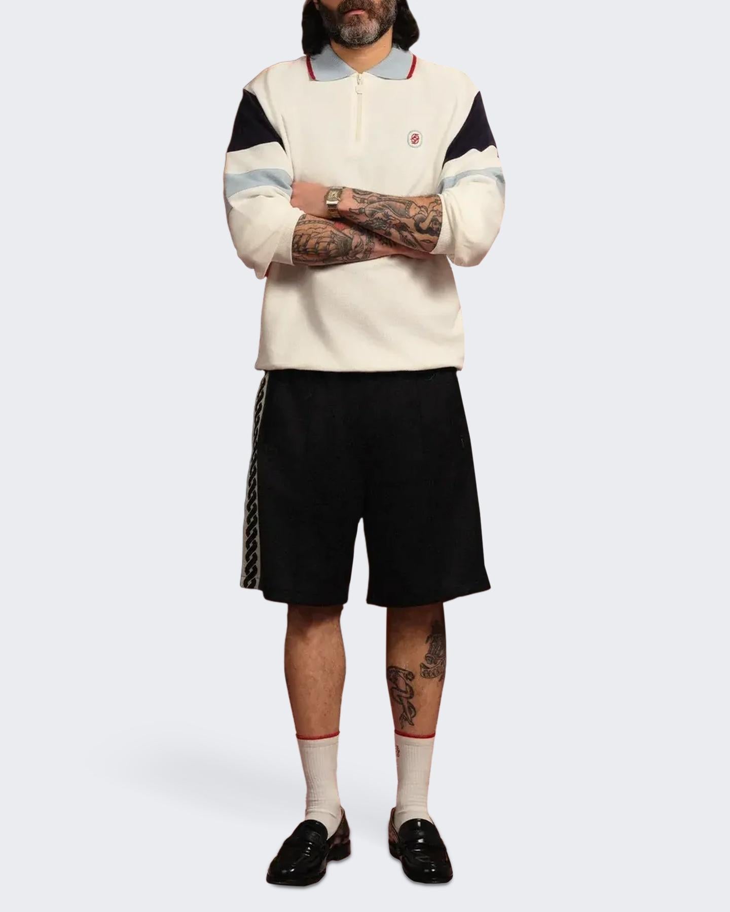 Heren Polo D Miroir Color Block