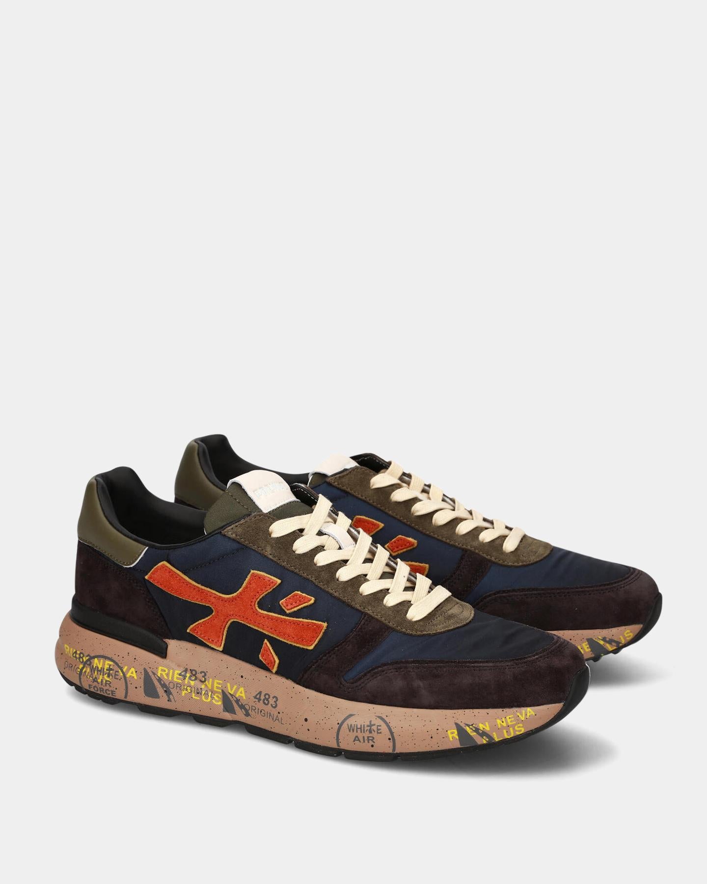Heren Mick Sneaker Blauw