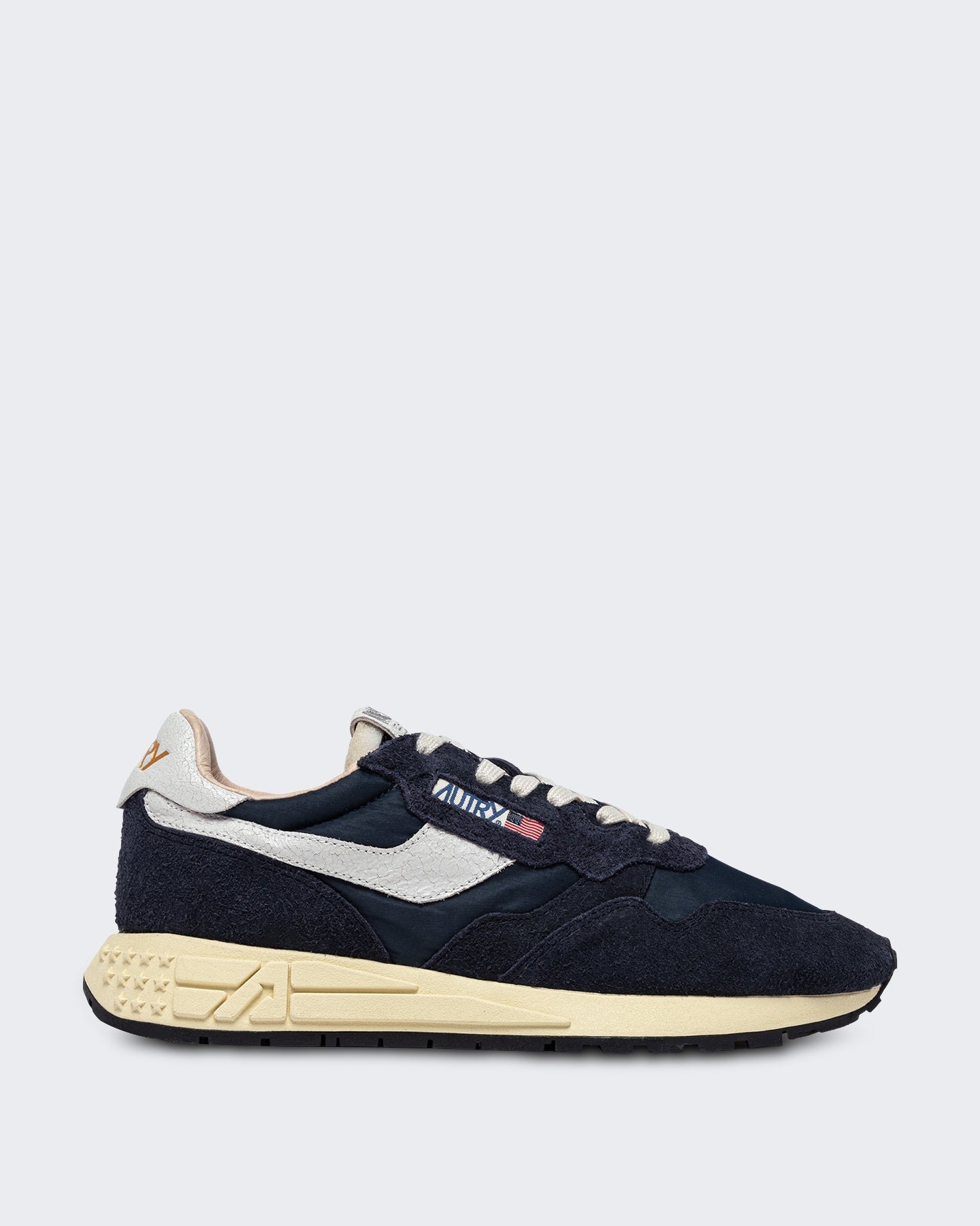 Autry Dames Wwlw-Nc30-Reelwind Low Wom Nylon/Crack Wht/Space Wit - Eleganza.nl