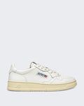 Men's Autry Aulm-Ll15-Medalist Low Man Leat Wht White