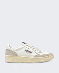 Heren Medalist Low sneakers leer suède Wit