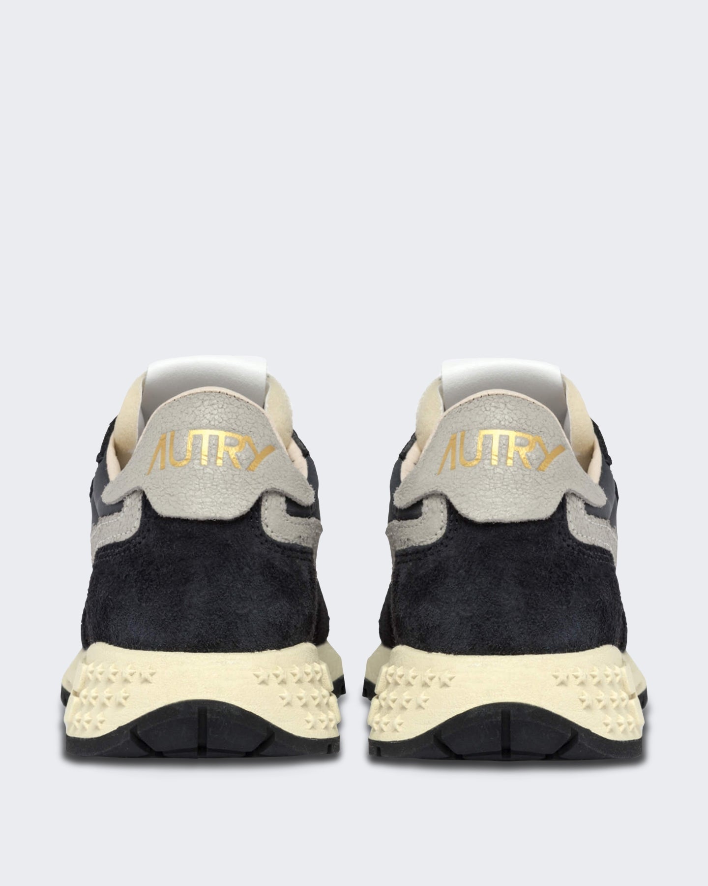 Autry Heren Reelwind Low sneakers nylon Zwart - Eleganza.nl