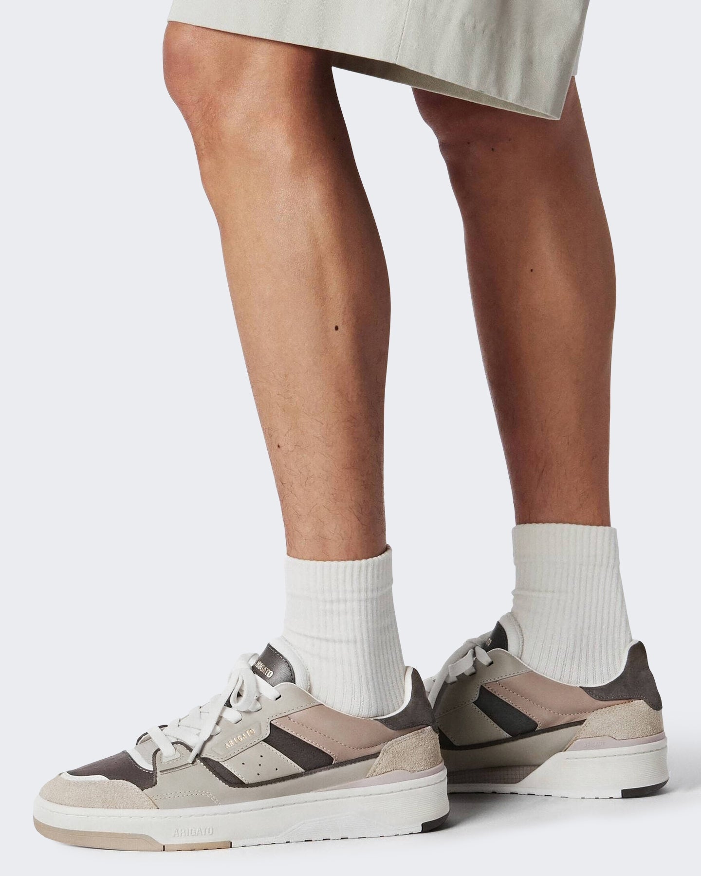 Axel Arigato Heren Clay sneaker Beige - Eleganza.nl
