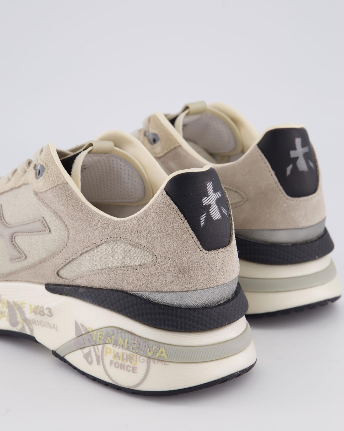 Heren Moerun Sneaker Beige/Grijs