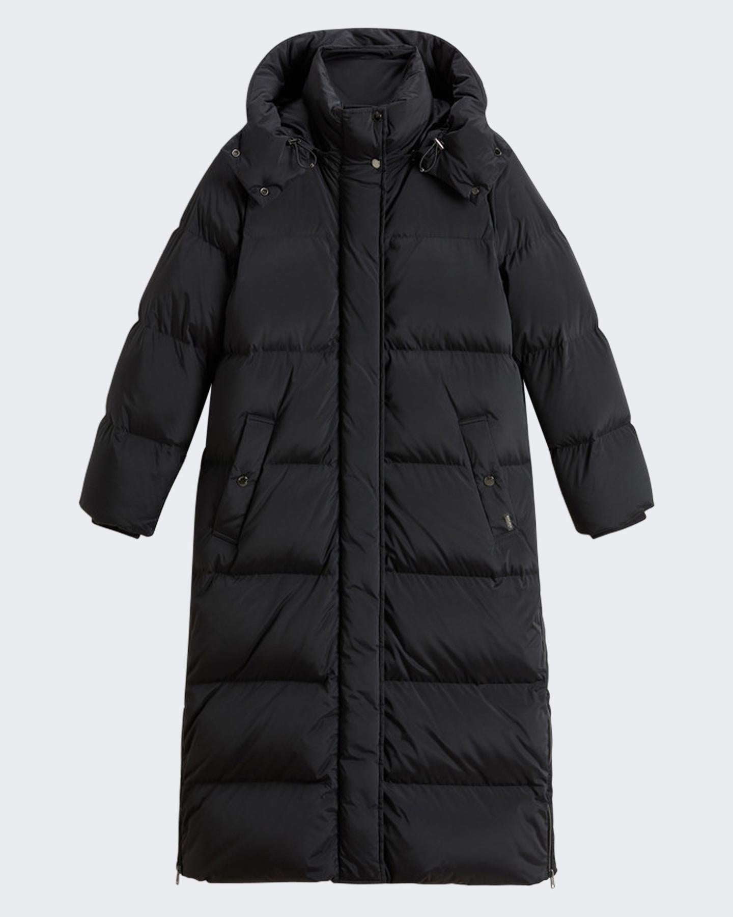 Dames Kelly Long Parka Zwart