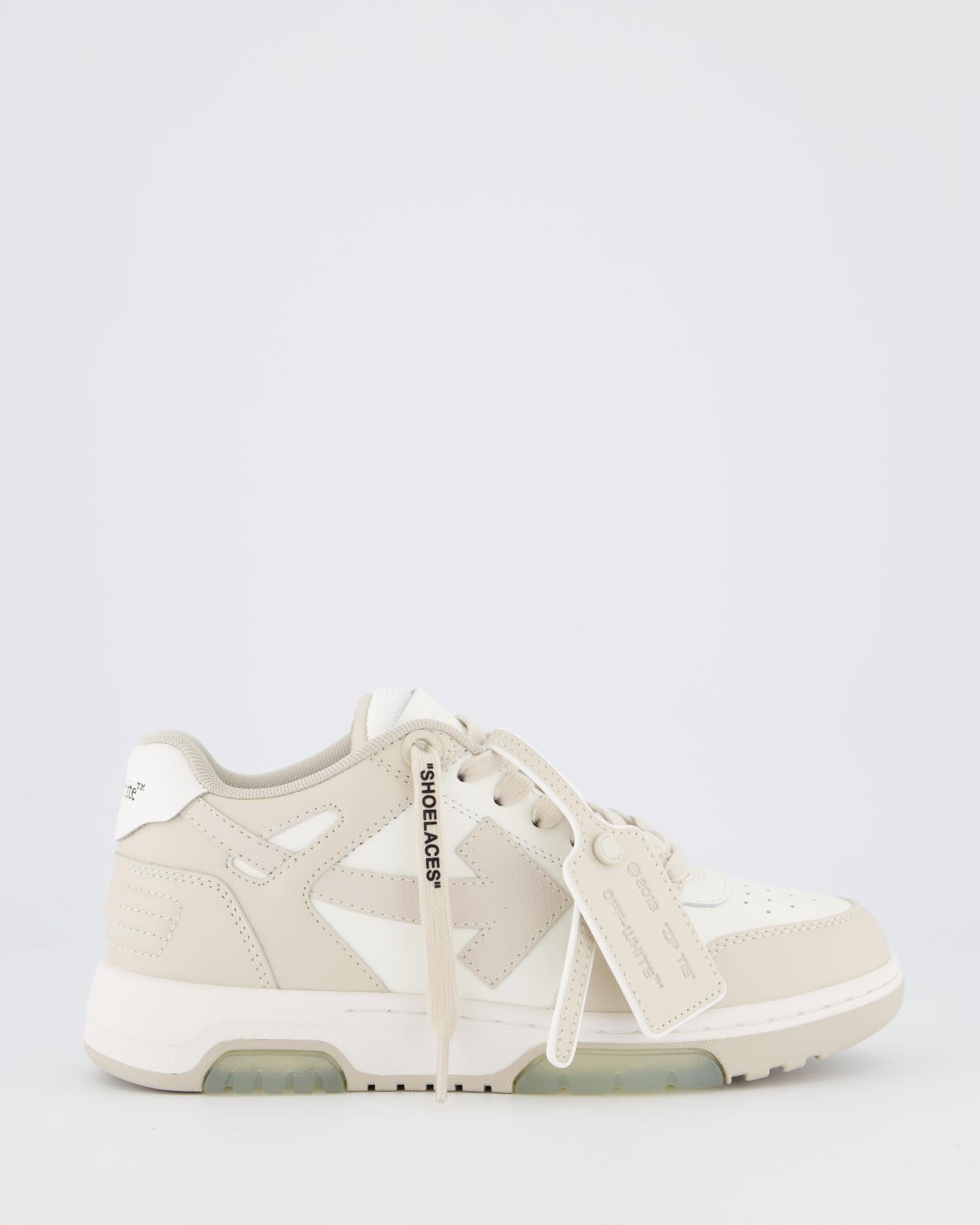 Ladies Out Of Office Sneaker White/Beig