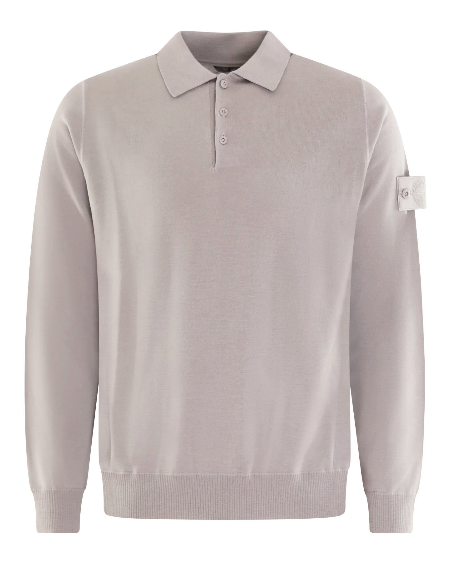 Heren Monochorme Logo Shirt Grijs