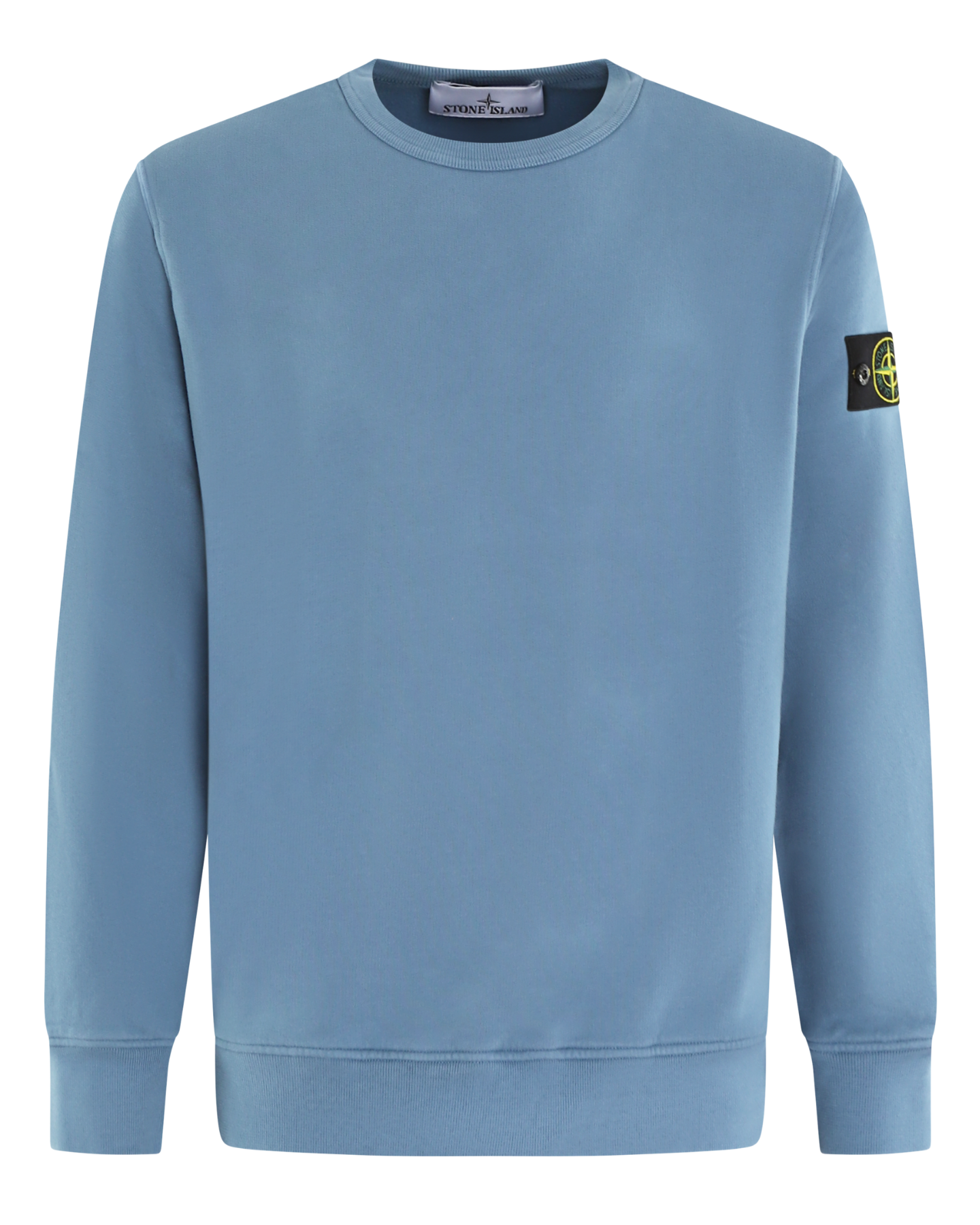 Heren Logo-patch Sweater Blauw