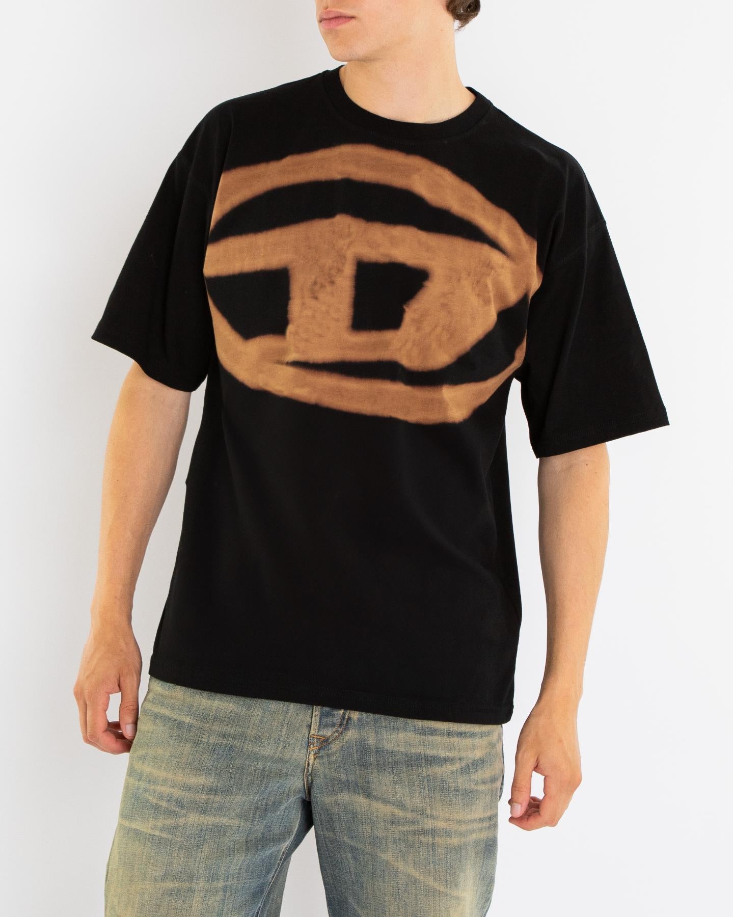 Heren T-Boxt-Bleach T-Shirt Zwart