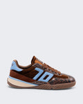Women's Fireball sneaker fluweel Brown — huidige kleur