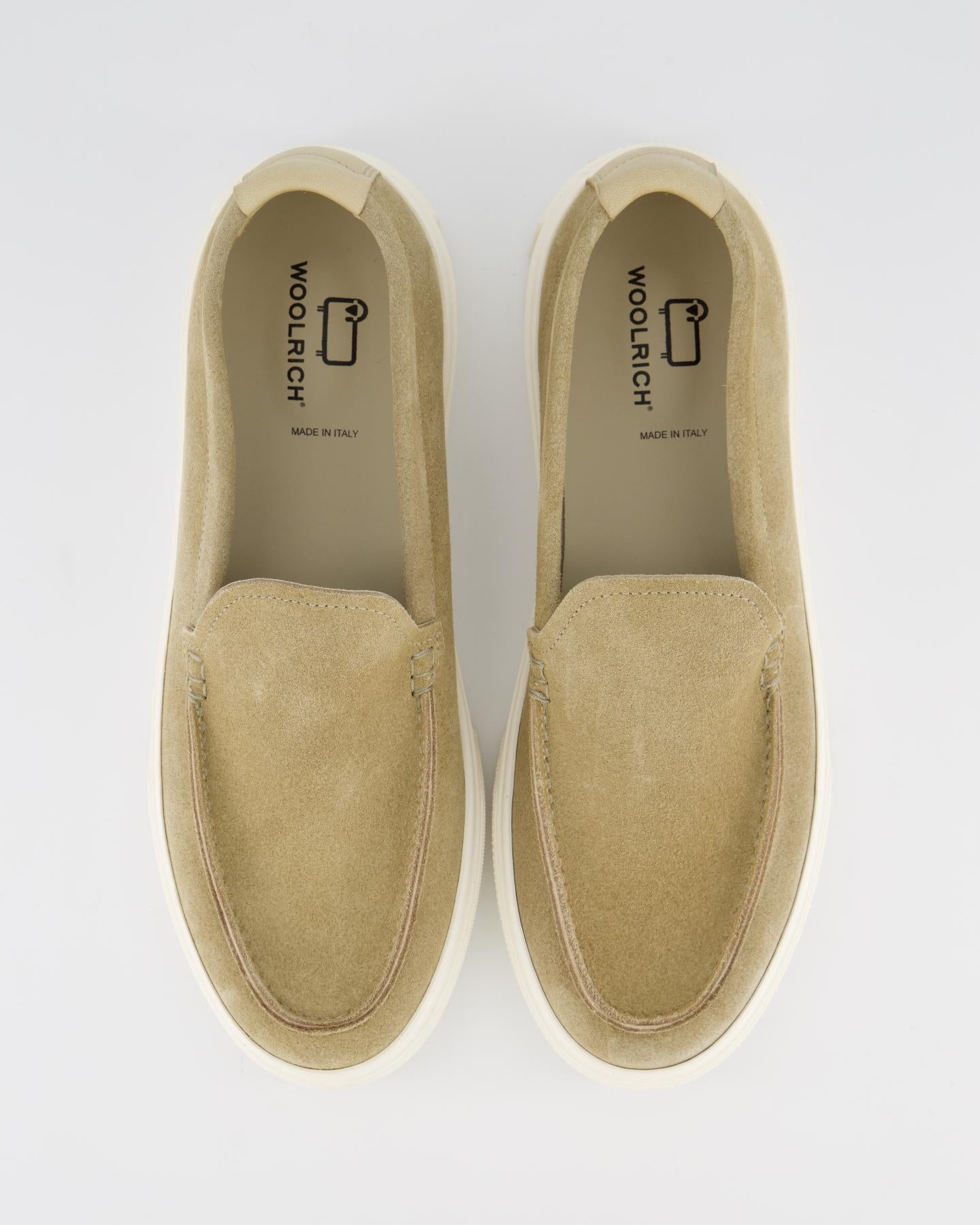 Heren Boat Slip On Loafer Beige